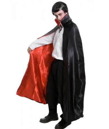 Cape Deluxe Black with Red Lining ADULT BUY